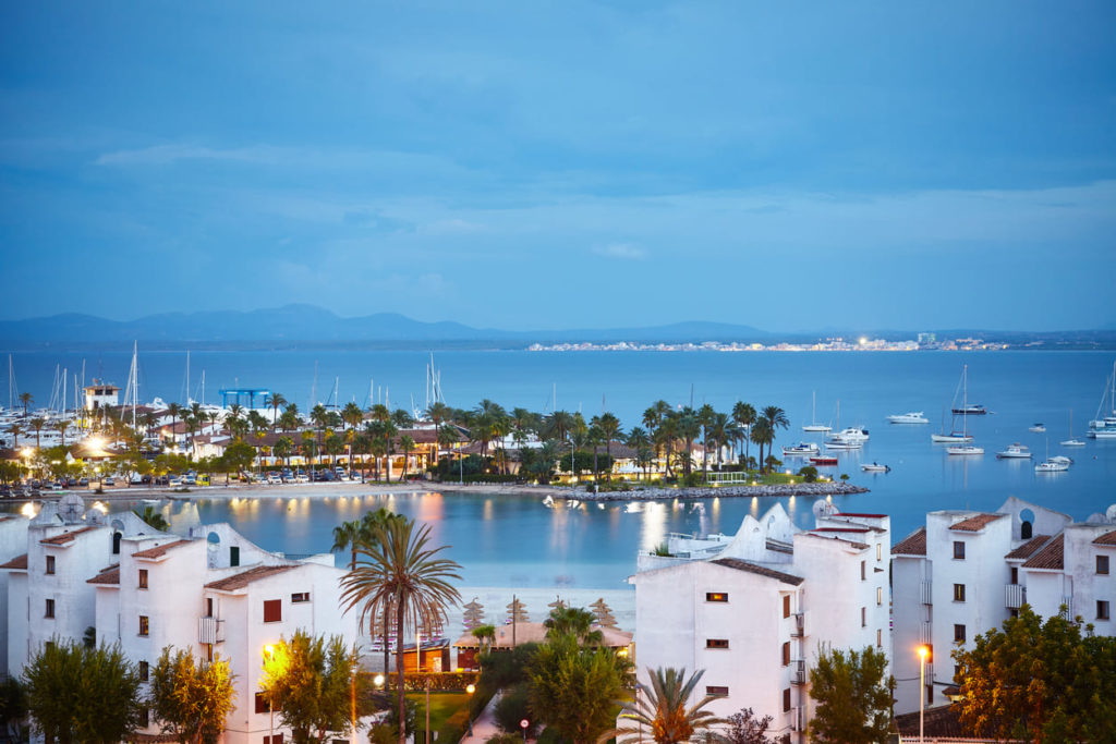 Die Bucht von Alcudia