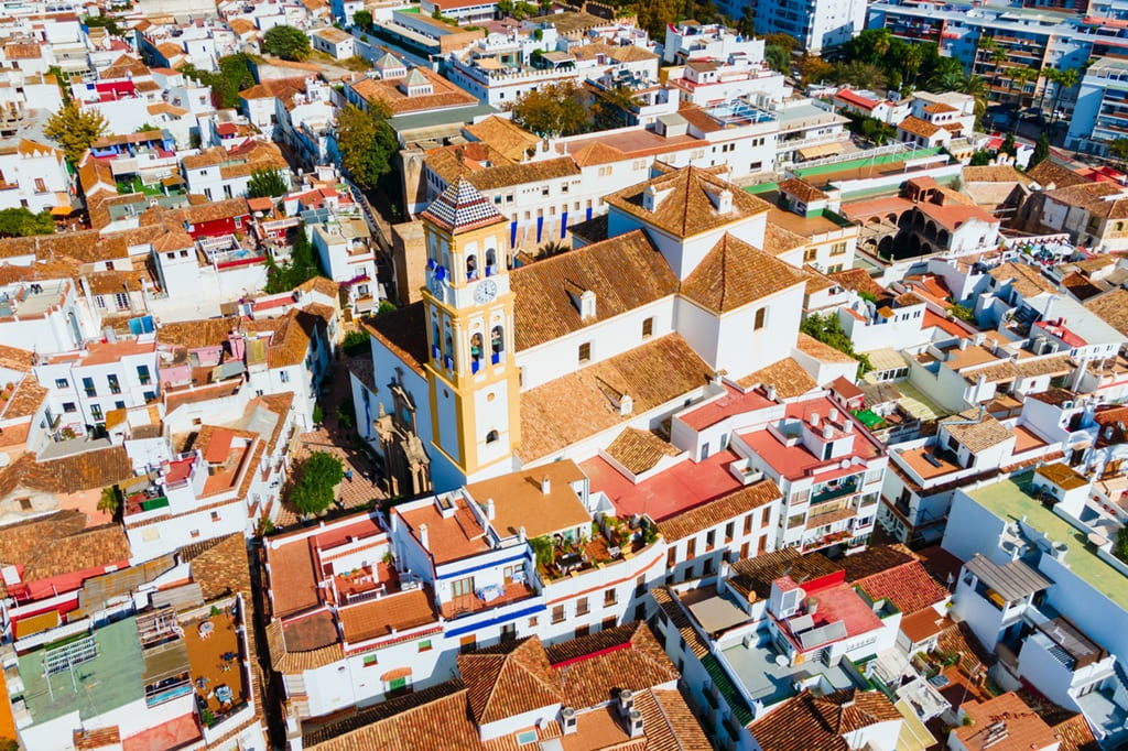 Die Altstadt von Marbella.