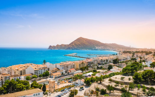 Altea an der Costa Blanca.