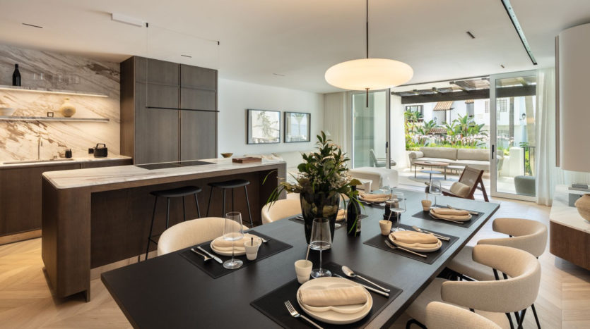 Apartment mit 3 Schlafzimmern in Golden Mile - Meerblick & Strandnähe