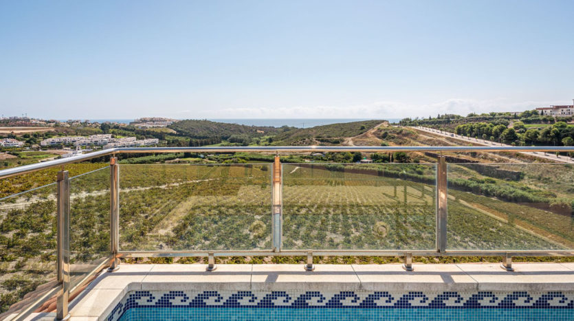 Penthouse mit 3 Schlafzimmern in Manilva - Meerblick & Strandnähe