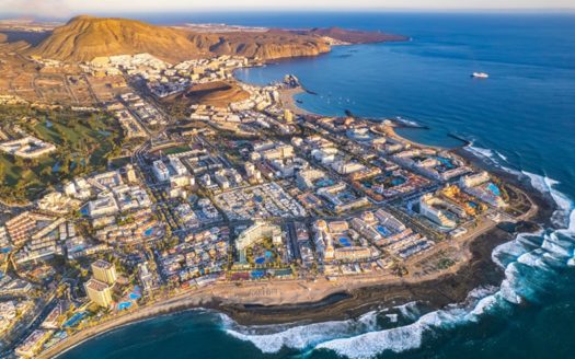 Sonnenuntergang über Playa de las Américas